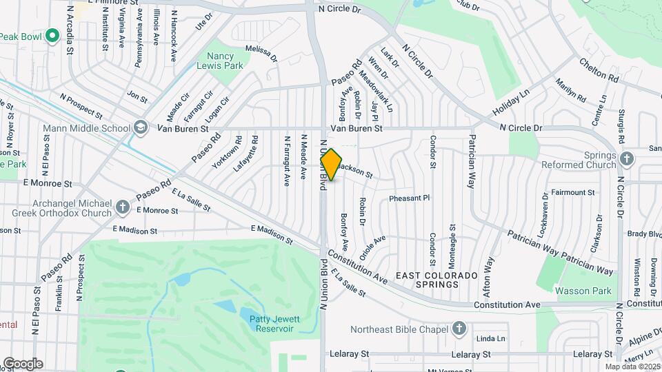 2315 N Union Blvd Map and Location Details