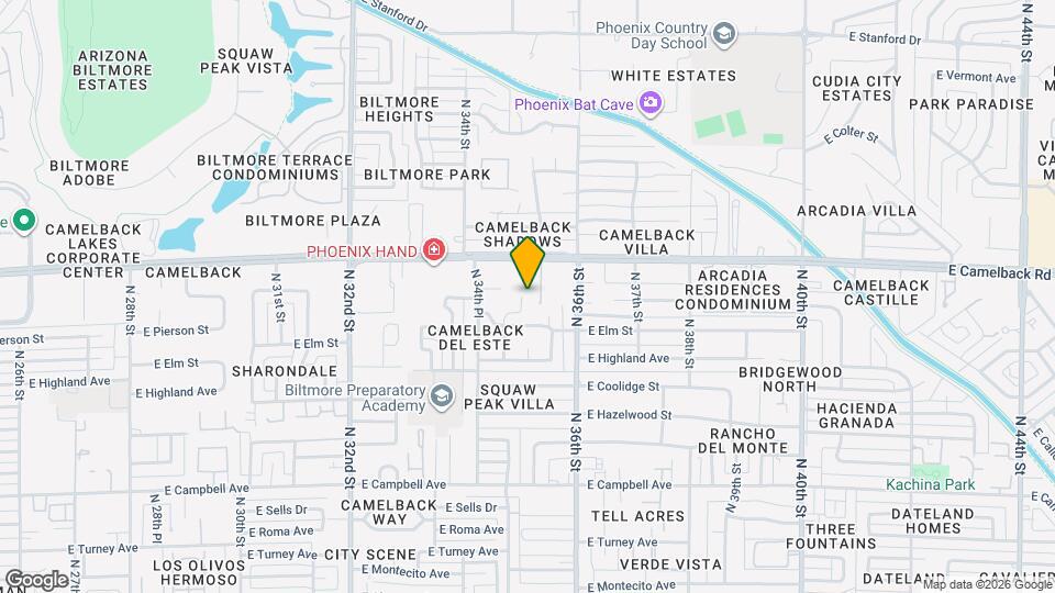 4823 N 35th St Mapa y Detalles de la Ubicación