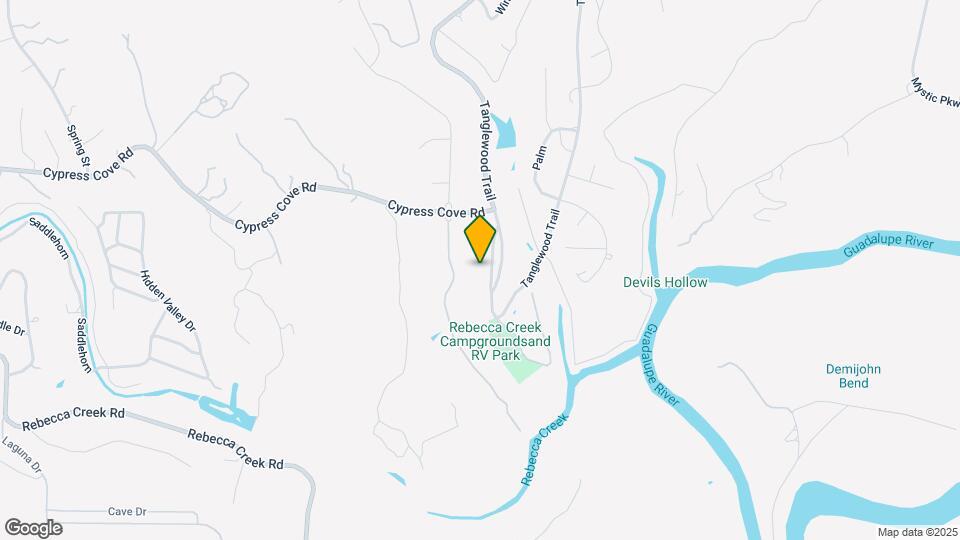 3450 Tanglewood Trail Map and Location Details
