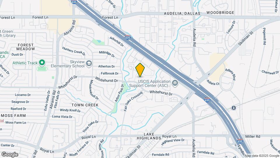 9737 Whitehurst Dr Map and Location Details