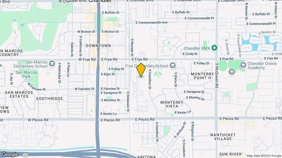 431 S Hidalgo Rd Map and Location Details
