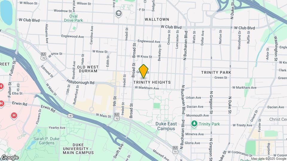 810 Clarendon St Mapa y Detalles de la Ubicación