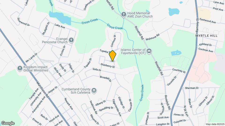 1913 Corrinna St Map and Location Details