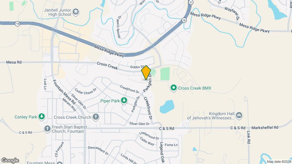 7681 Sandy Springs Point Map and Location Details