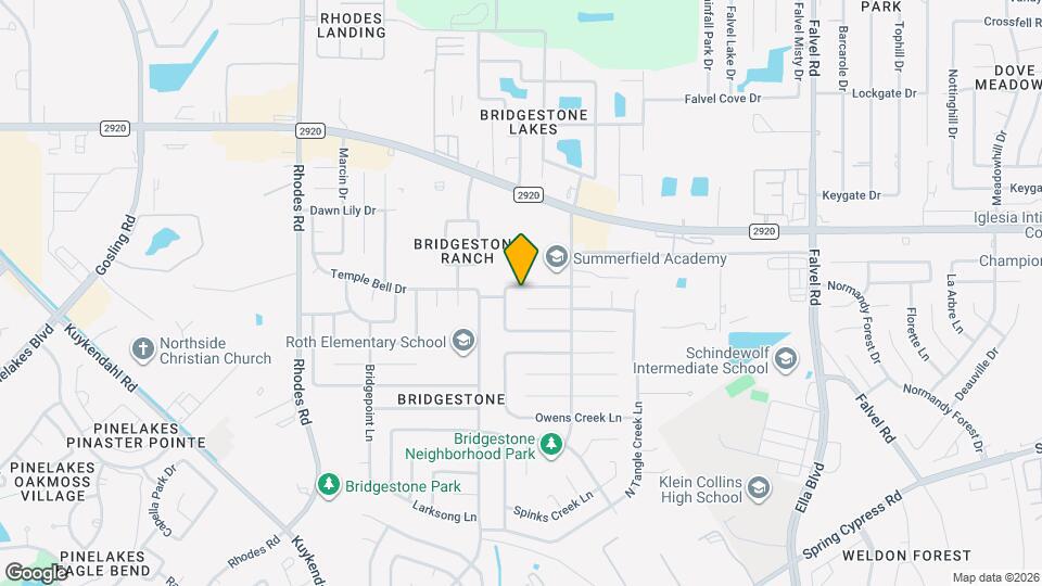 4515 Aspen Brook Ln Map and Location Details