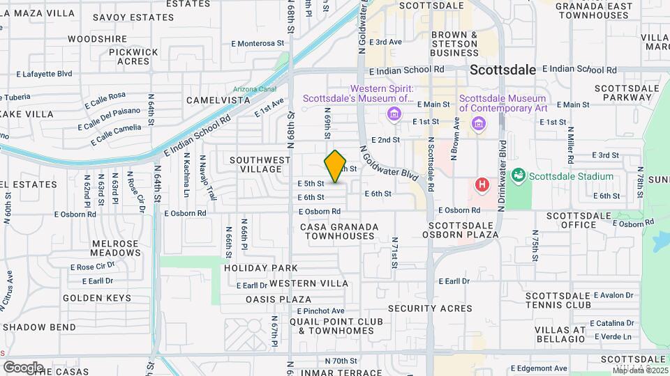 6915 E 5th St Map and Location Details