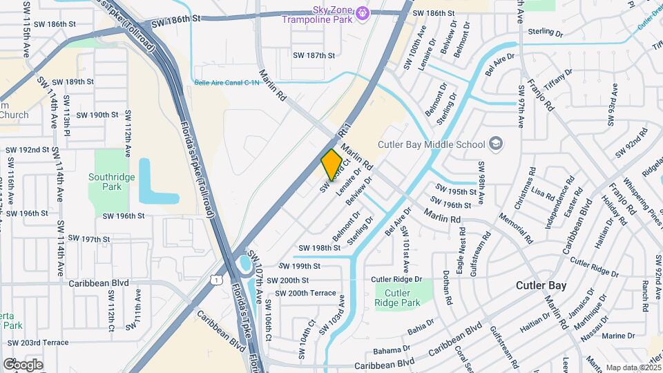 19433 SW 103rd Ct Map and Location Details