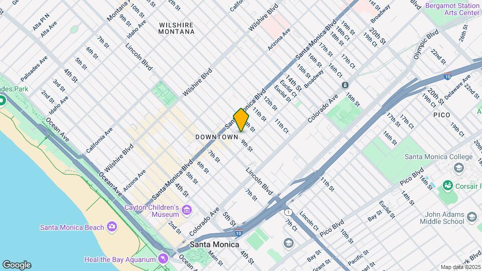 1437-1437 1/2 9th St Mapa y Detalles de la Ubicación