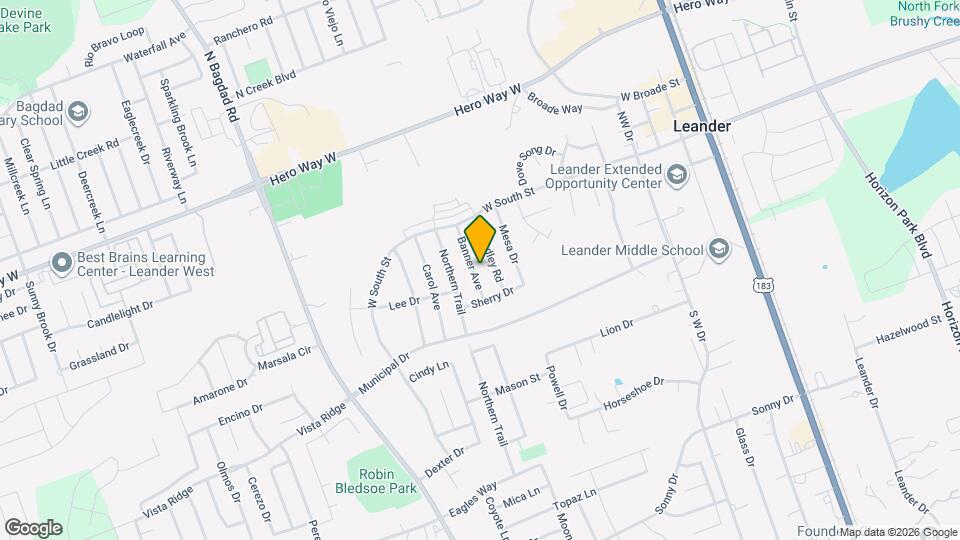 208 Banner Ave Map and Location Details