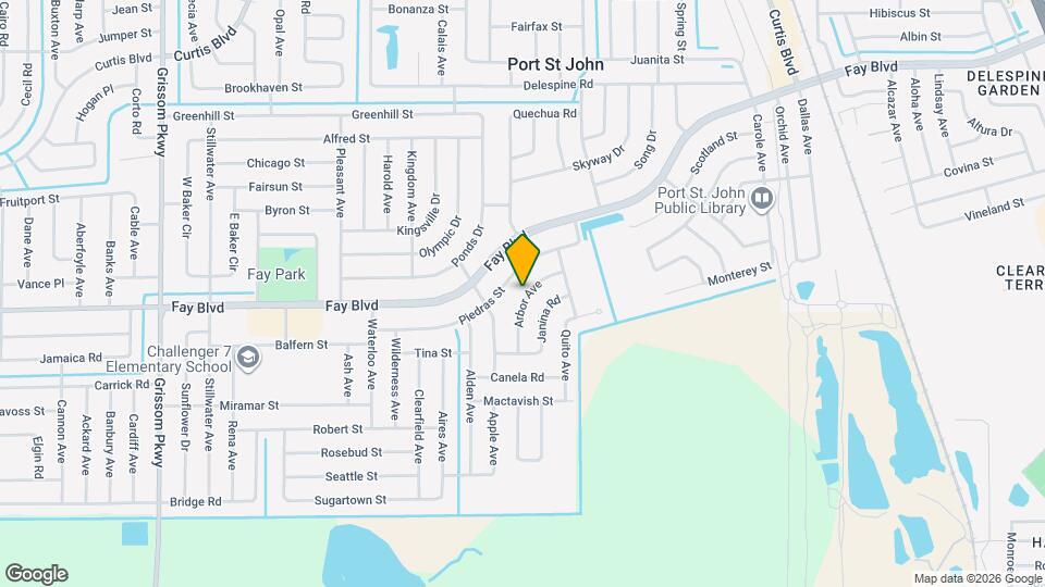 6290 Arbor Ave Mapa y Detalles de la Ubicación
