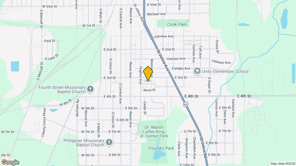 521 Hope St Map and Location Details