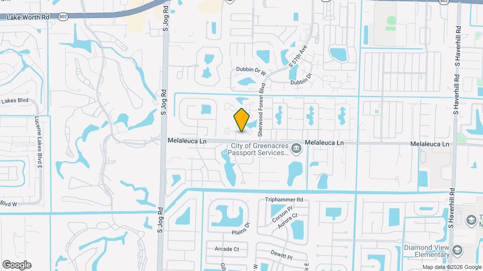 4720 Oak Terrace Dr Map and Location Details