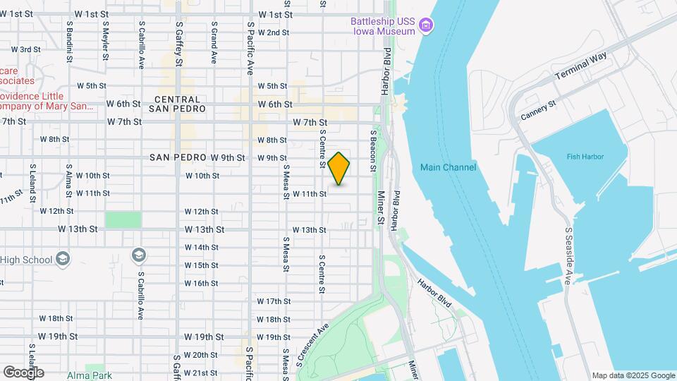 252 W 11th Map and Location Details