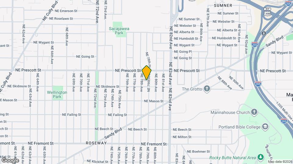 4337 NE 79th Ave Map and Location Details