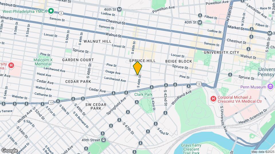 4422 Osage Ave Mapa y Detalles de la Ubicación