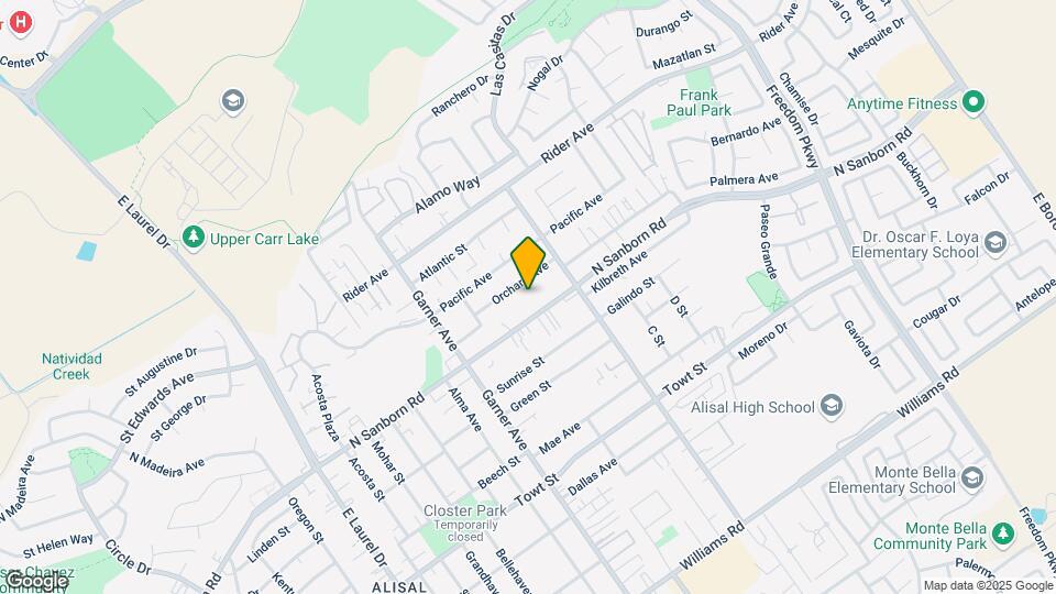 1113 N Sanborn Rd Mapa y Detalles de la Ubicación