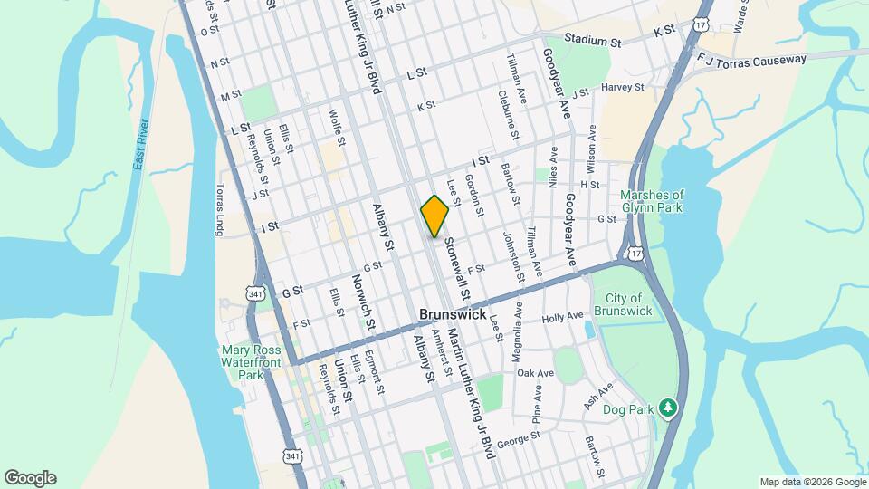 1501 G St Map and Location Details