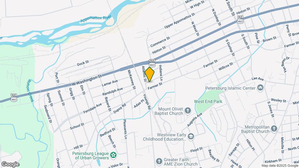 1454-1456 Ferndale Ave Map and Location Details