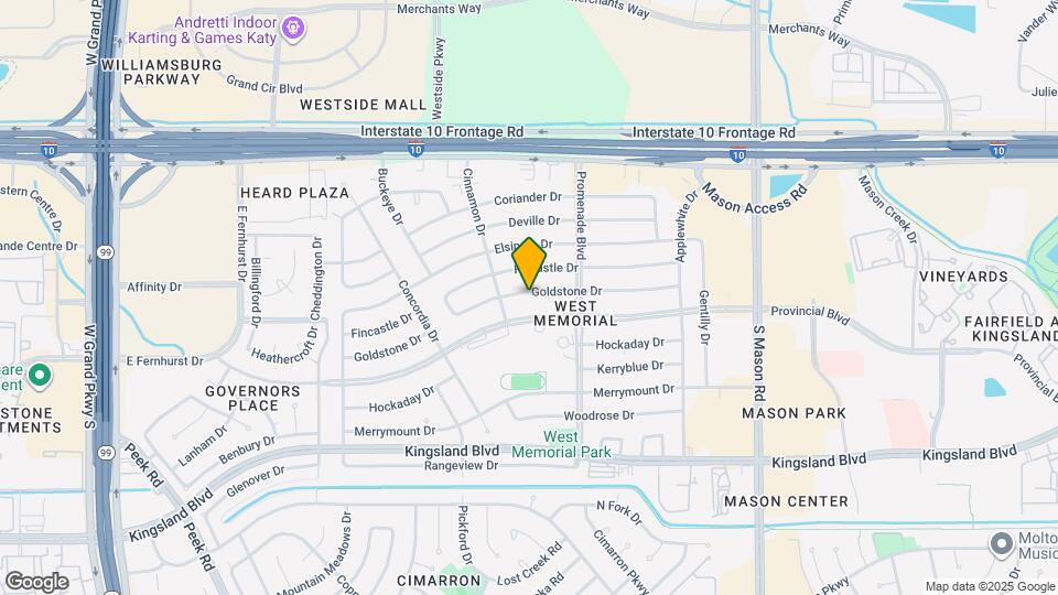 22407 Goldstone Dr Map and Location Details