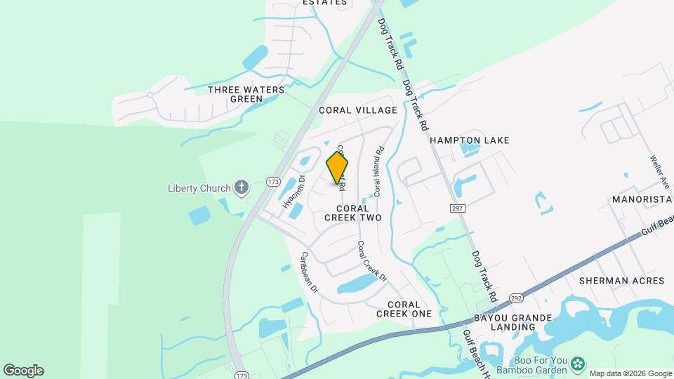 2026 Coral Reef Rd Map and Location Details