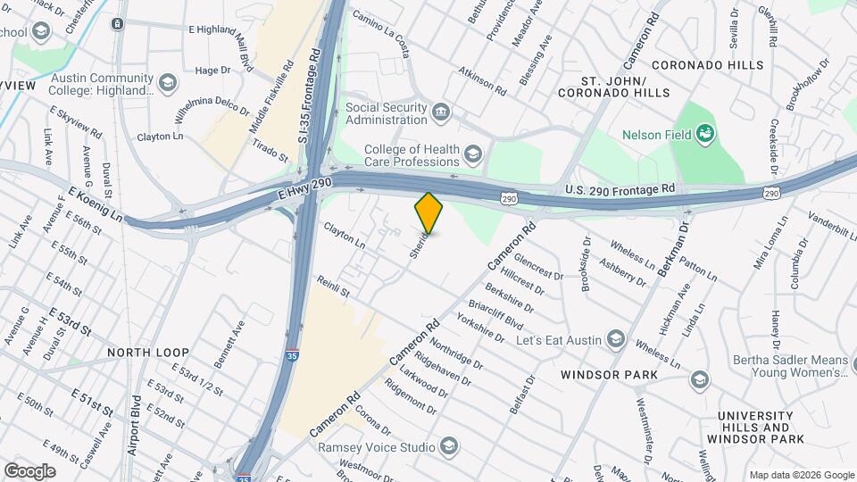 6017 Sheridan Ave Map and Location Details