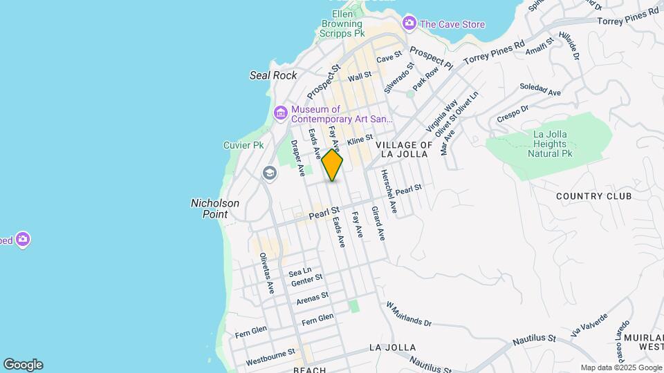 Eads Of La Jolla Mapa y Detalles de la Ubicación
