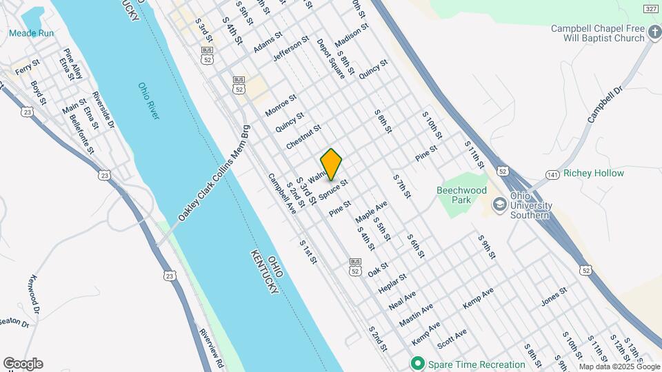 1208 S 4th St Map and Location Details