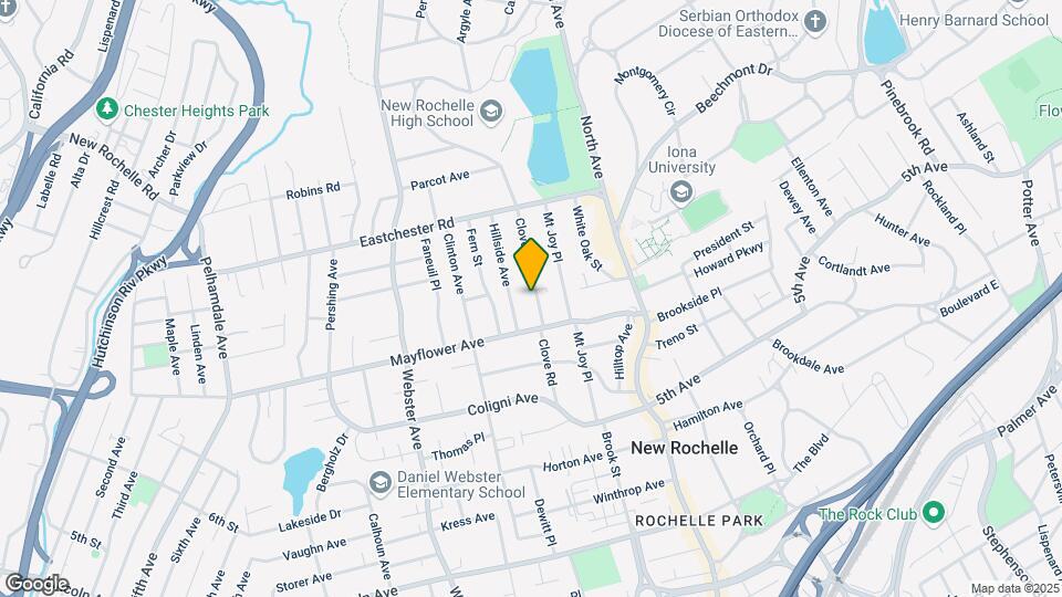 92 Clove Rd Map and Location Details