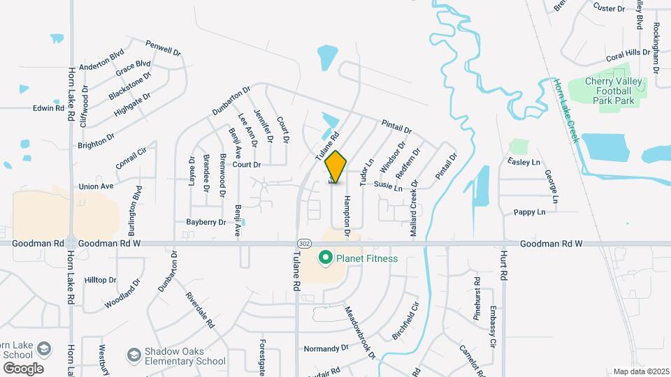 7046 Foxhall Dr Map and Location Details