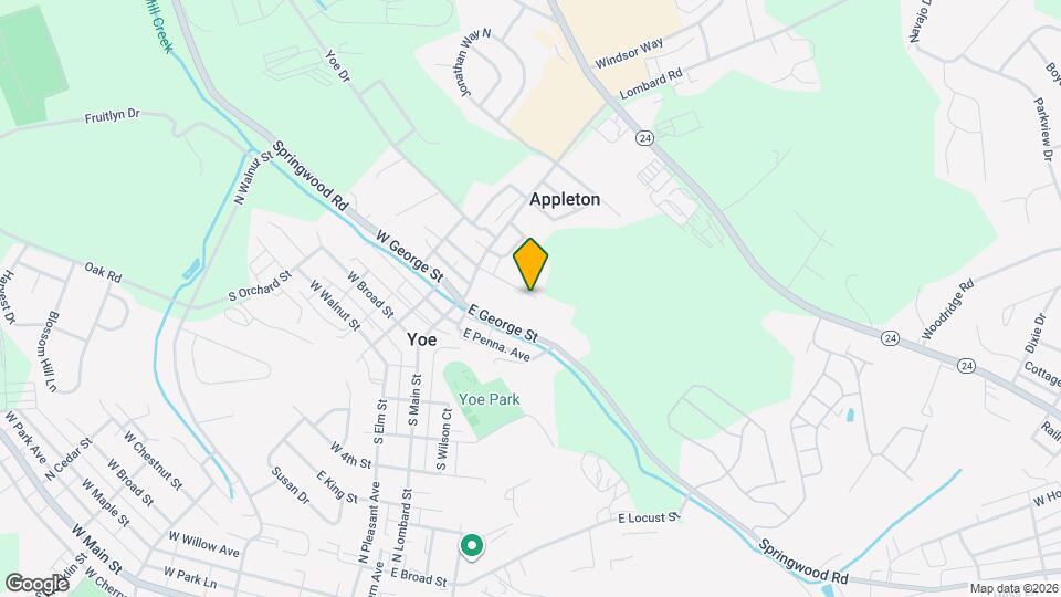 92 E High St Map and Location Details