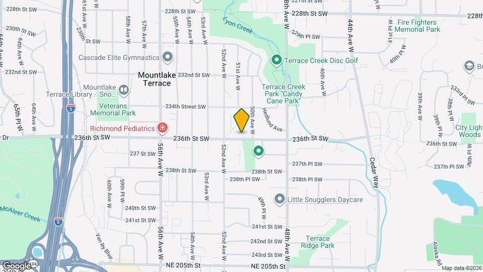 5007 236th St SW Map and Location Details