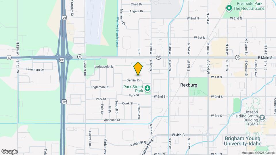 558 Gemini Dr Map and Location Details