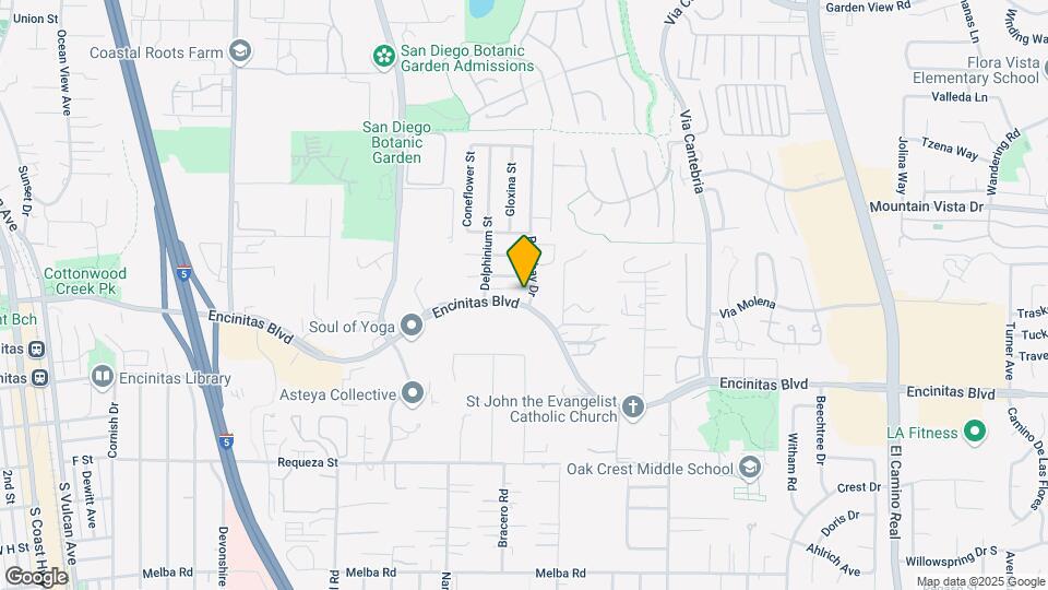 820 Encinitas Blvd Map and Location Details