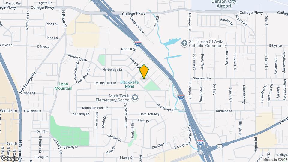 1668 Spruce Way Map and Location Details