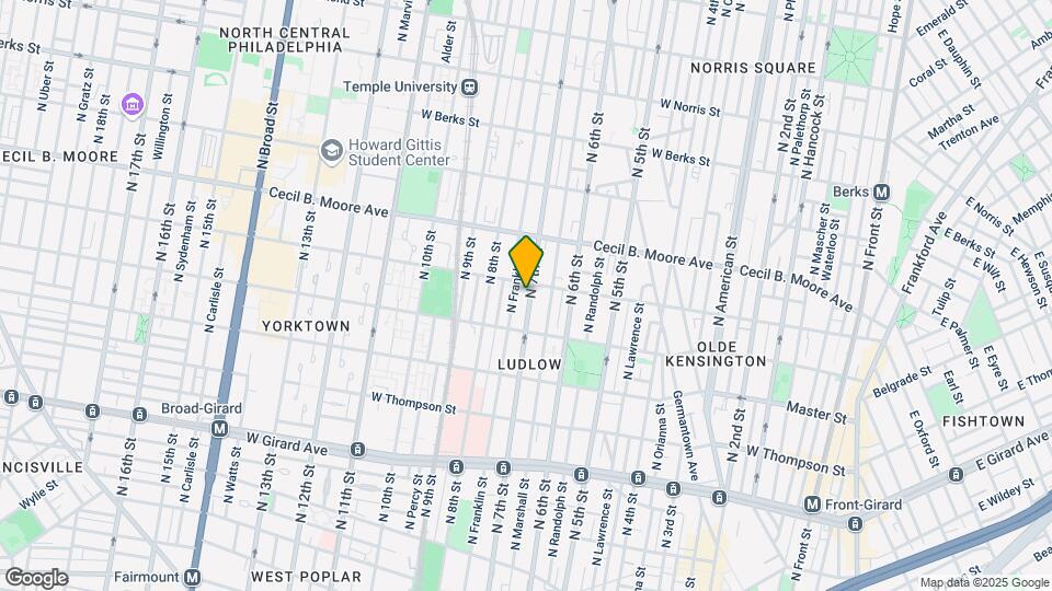 1538 N 7th St Mapa y Detalles de la Ubicación
