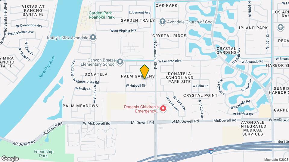 11575 W Holly St Mapa y Detalles de la Ubicación