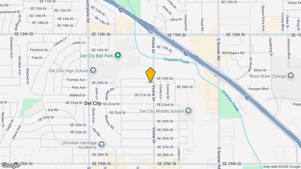 4645 SE 20th St Mapa y Detalles de la Ubicación