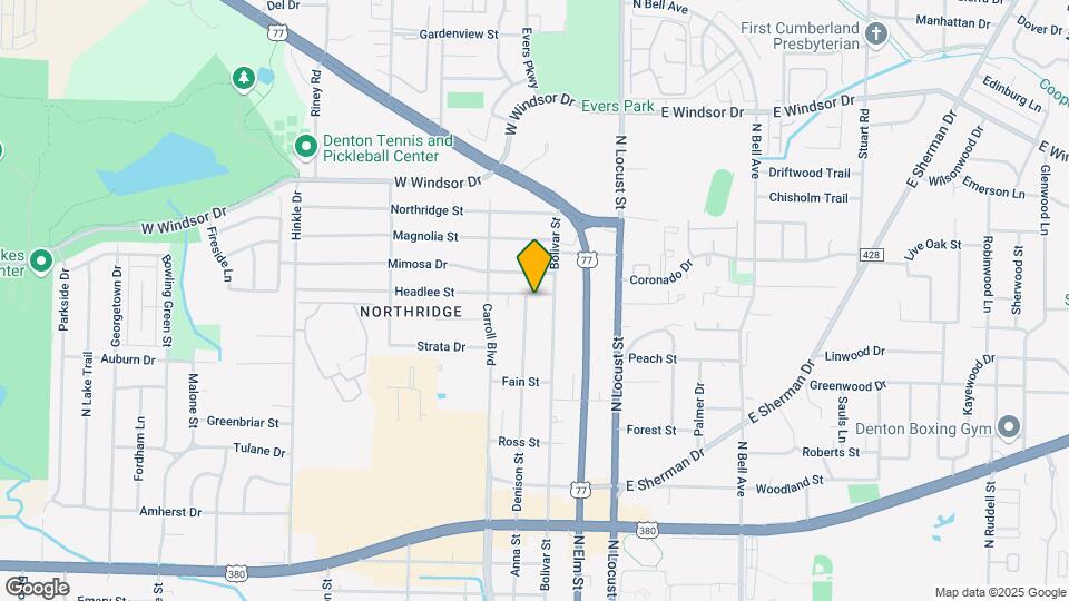 2620 Denison St Map and Location Details