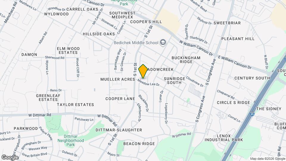 510 Meadow Lea Dr Map and Location Details