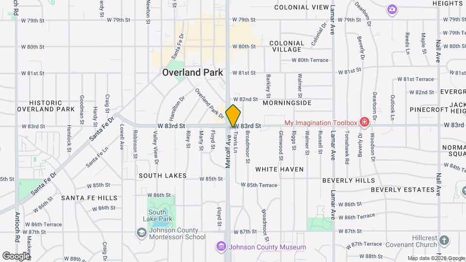 8302 Travis Ln Map and Location Details