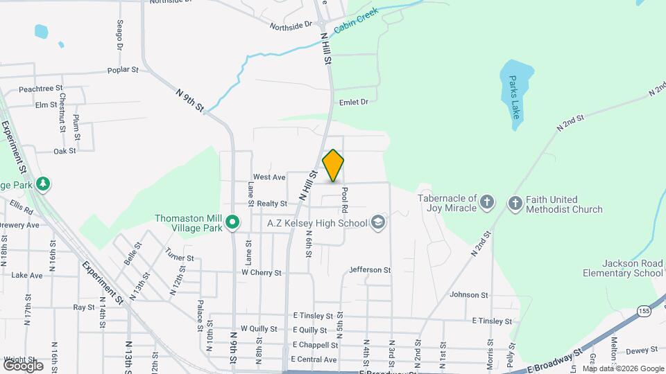 114 Blanton Ave Map and Location Details