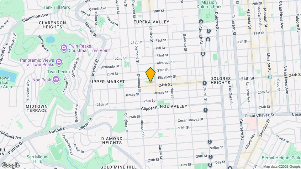 4120-4124 24th St Mapa y Detalles de la Ubicación