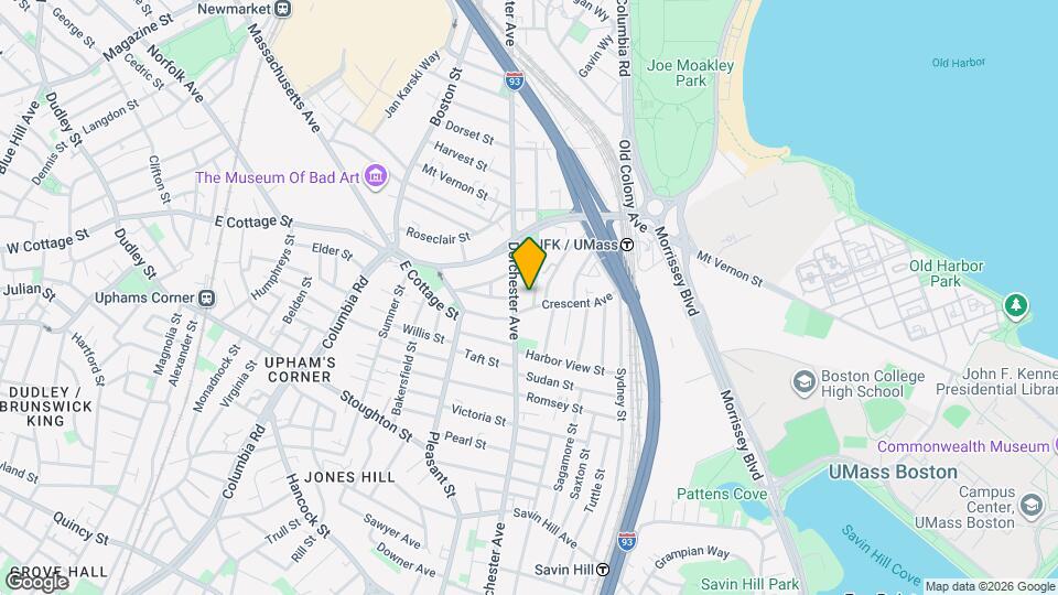 2 Buttonwood St, Unit 2 – 2 Buttonwood St (JFK/UMass) Mapa y Detalles de la Ubicación
