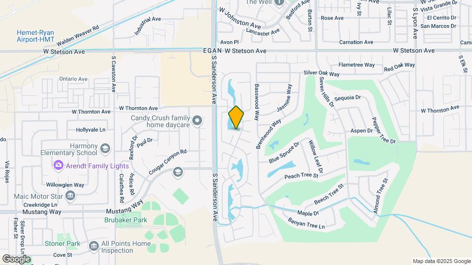 1410 Butterfly Ct Map and Location Details