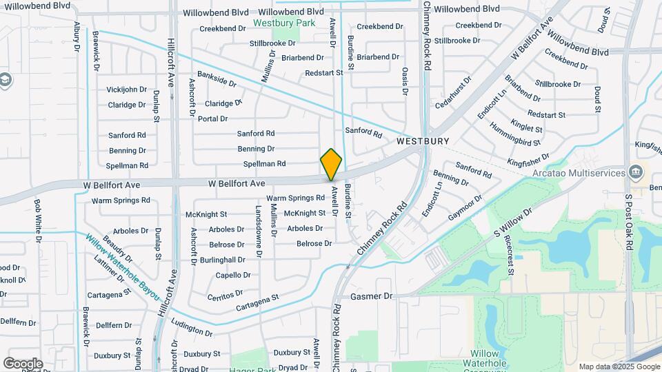 5503 W Bellfort Ave Map and Location Details
