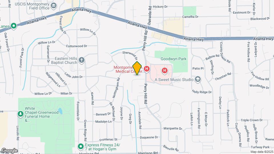 3813 Fairfield Dr Map and Location Details