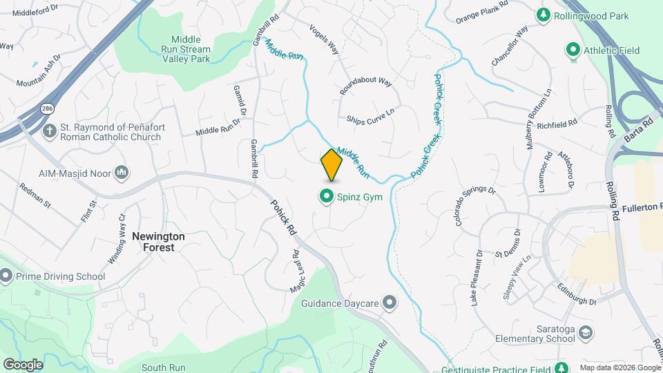 7914 Forest Path Way Map and Location Details