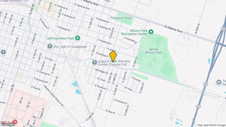 612 S 26th St Map and Location Details