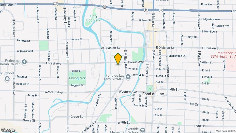Calumet Apartments Map and Location Details