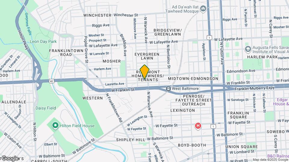 2516 Lauretta Ave Map and Location Details